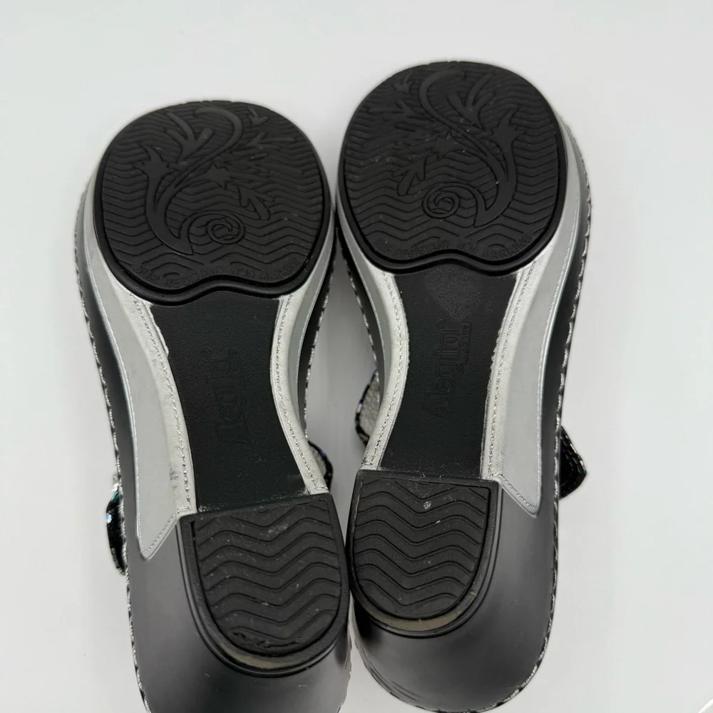 Alegria Lara Shmancy Wedge Sandals EU37 US7/7.5 Comfort - Picture 15 of 16